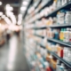 nutritional supplements brands in a grocery aisle