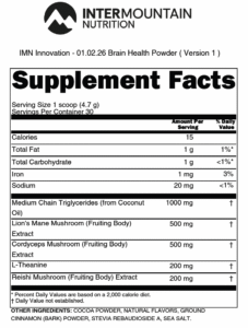 Brain Health Powder Sfp