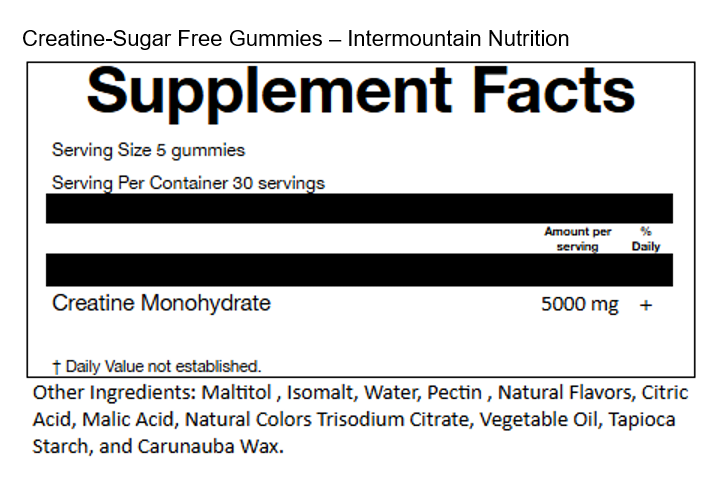 Creatine Gummies SFP