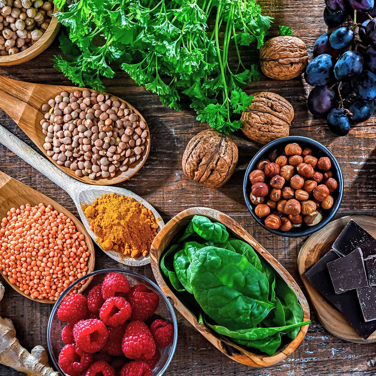 vegetables which act as antioxidants