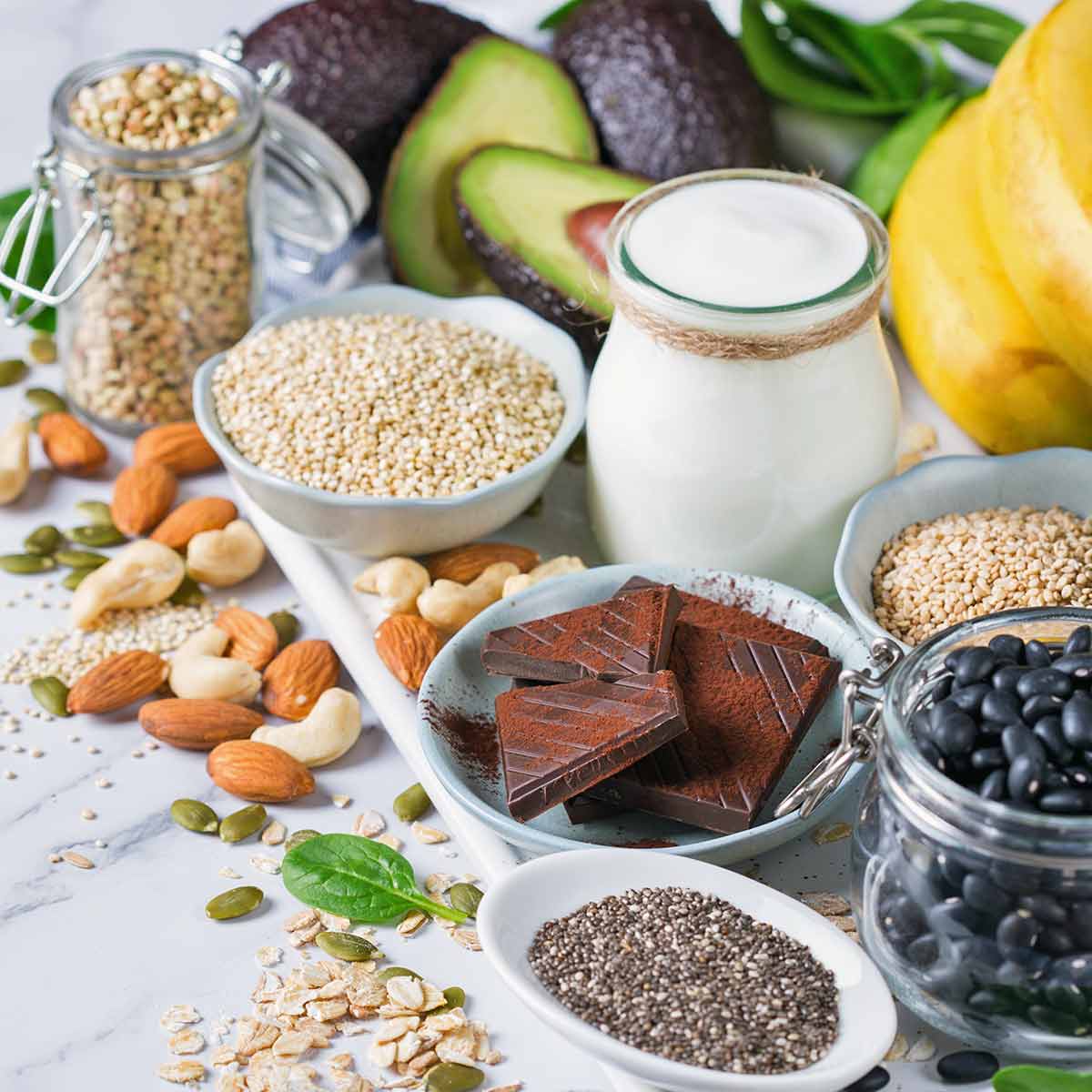 nutritional foods which provide minerals