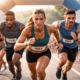 runners at the starting of a marathon race