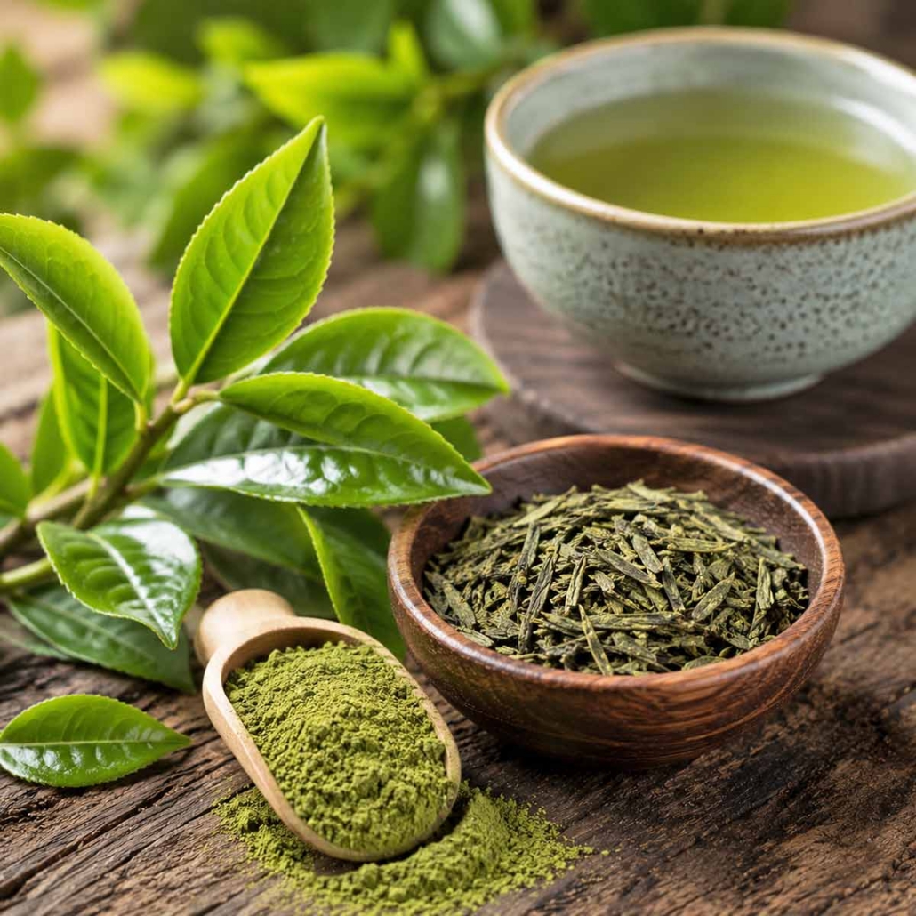 Green Tea Leaves for Prostate Supplement Formulations