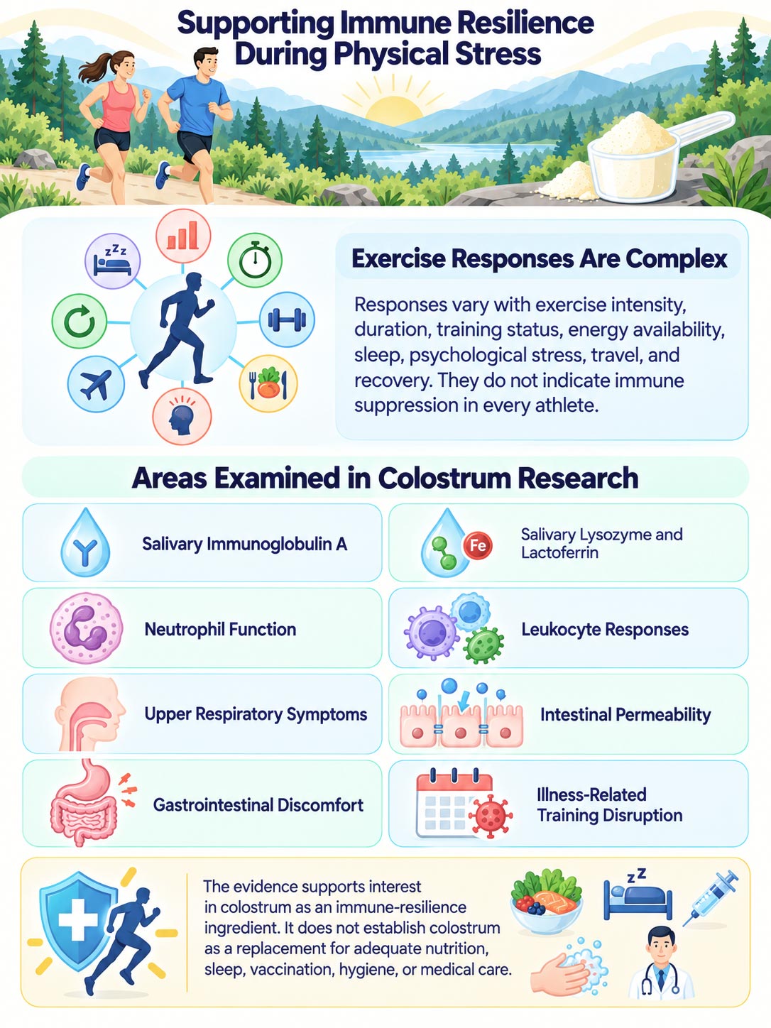 INFOGRAPHIC: Supporting Immune Resilience During Physical Stress