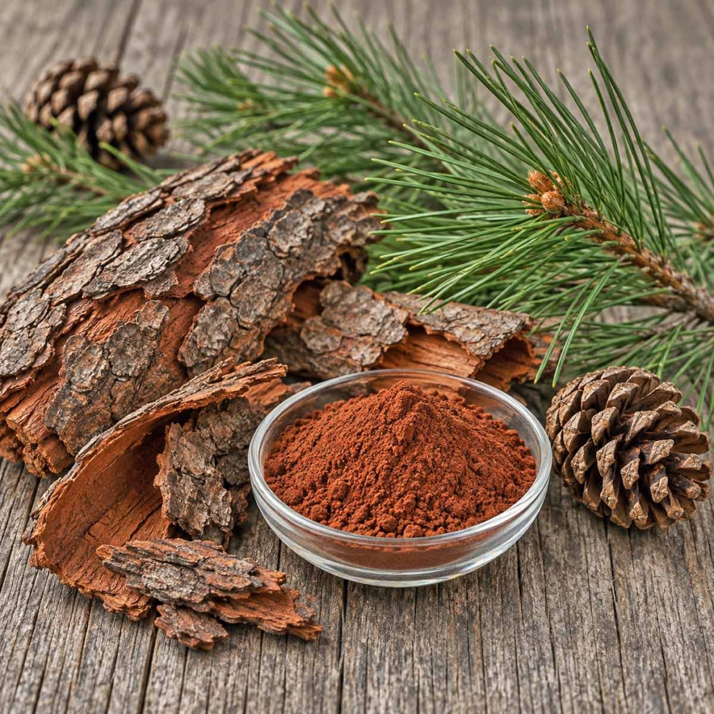 Pine Bark Extract for Antioxidant Supplement Formulation