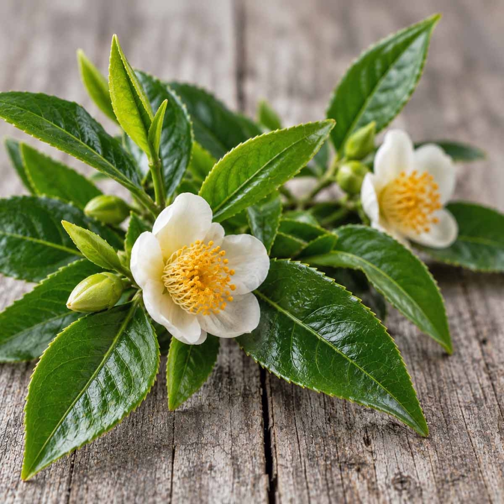 Green Tea Leaves for Antioxidant Supplement Formulation