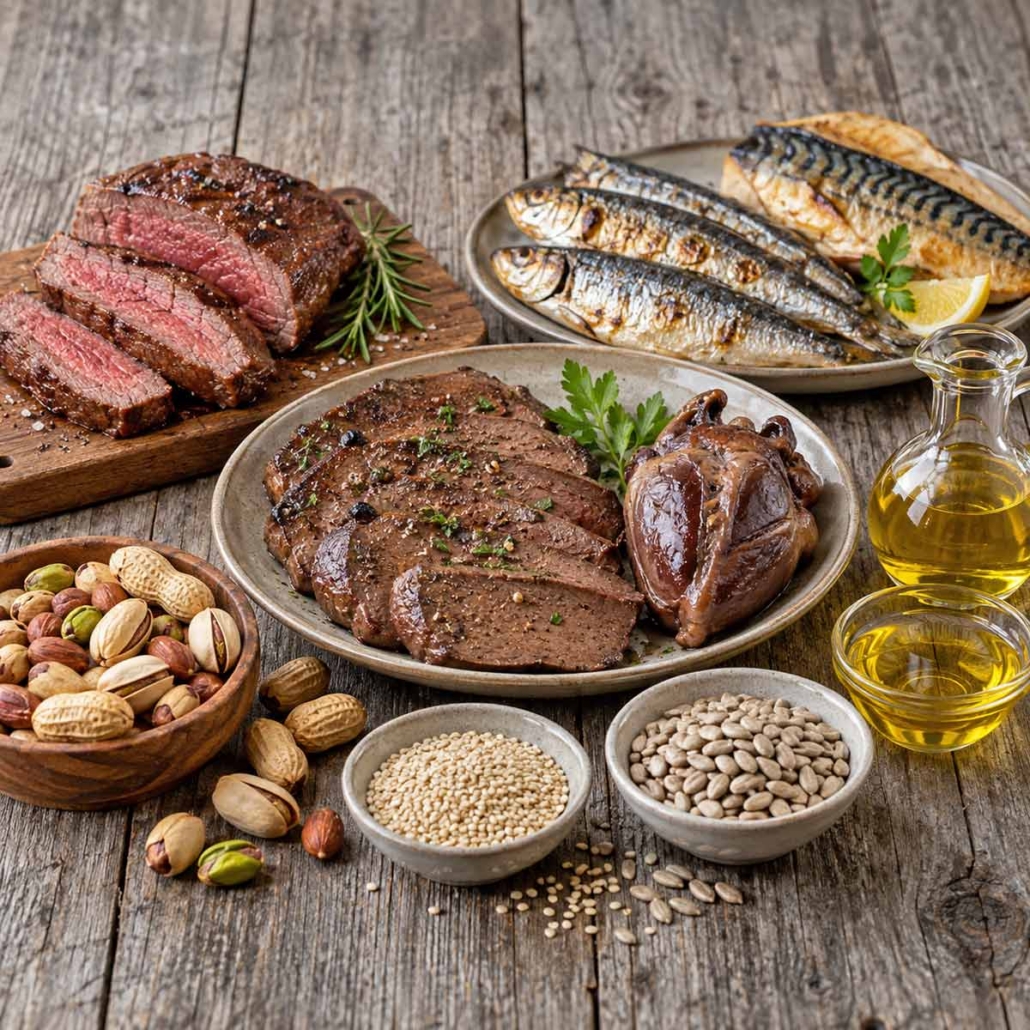 foods containing CoQ10 for Antioxidant Supplement Formulation