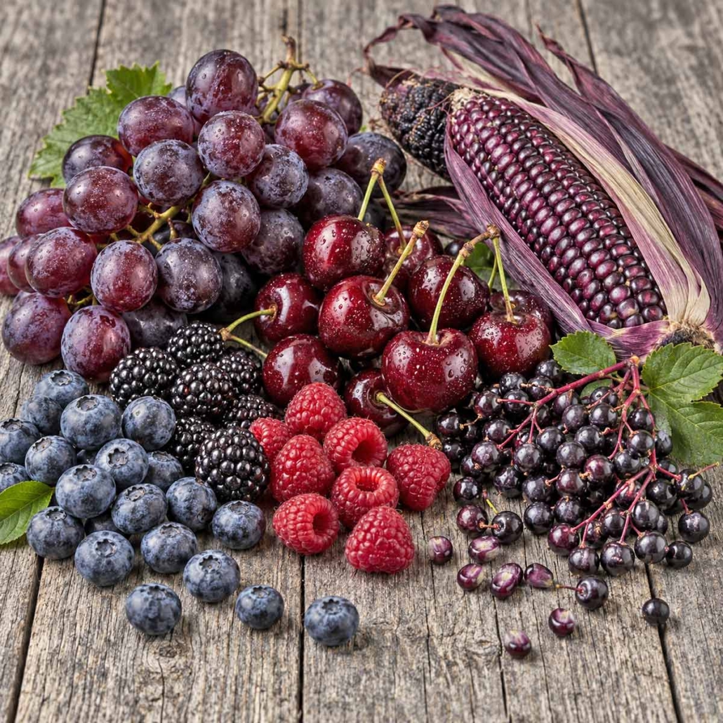 Anthocyanins for Antioxidant Supplement Formulation