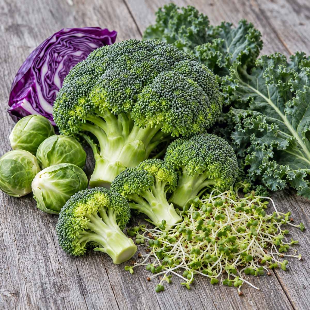 Broccoli and Cruciforous Vegetables as a source of Sulforaphane for Antioxidant Supplement Formulation